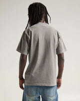Grey Distressed "Reality" Short Sleeve T-Shirt